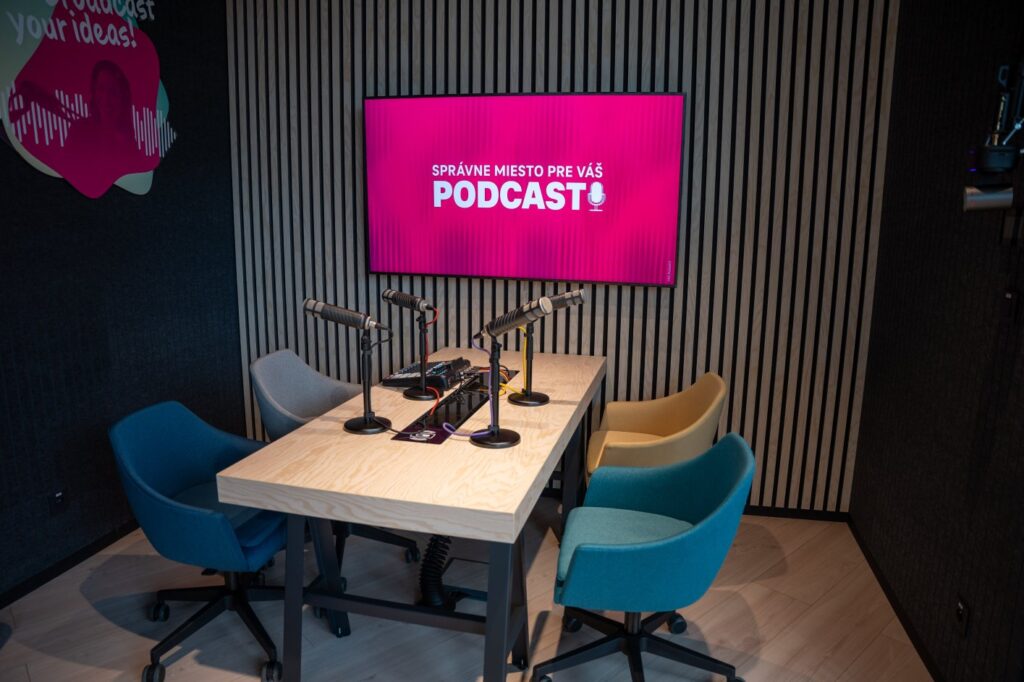 Podcastové štúdio