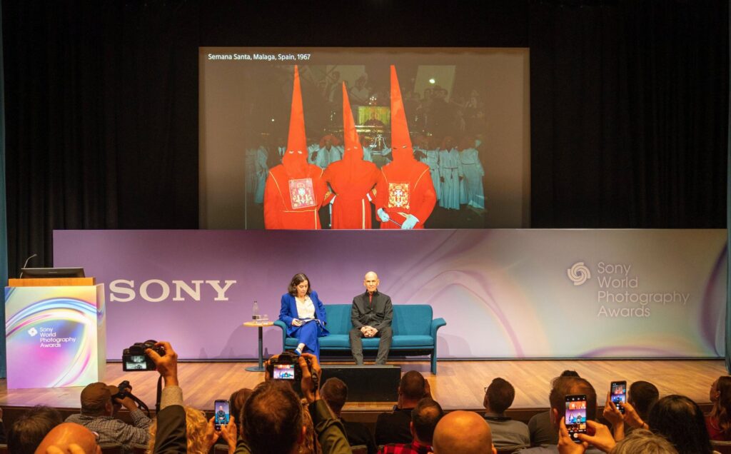 Joel Meyerowitz pri svojej prednáške