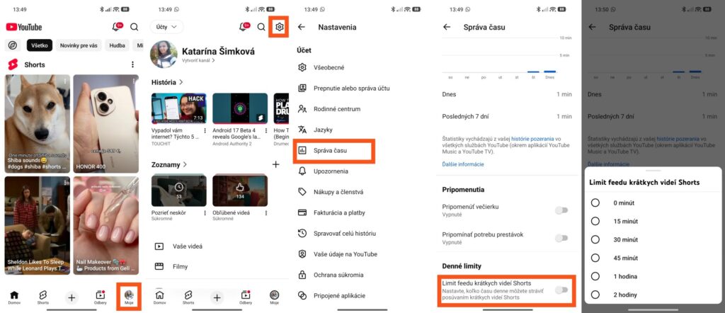 Ako vypnúť Shorts na YouTube?