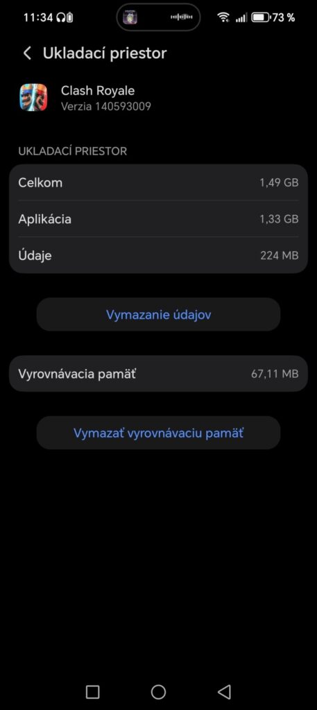 android cache app