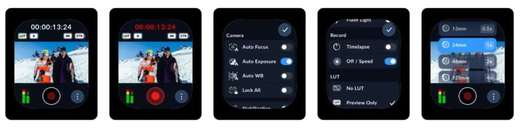 Blackmagic Camera pre Apple Watch