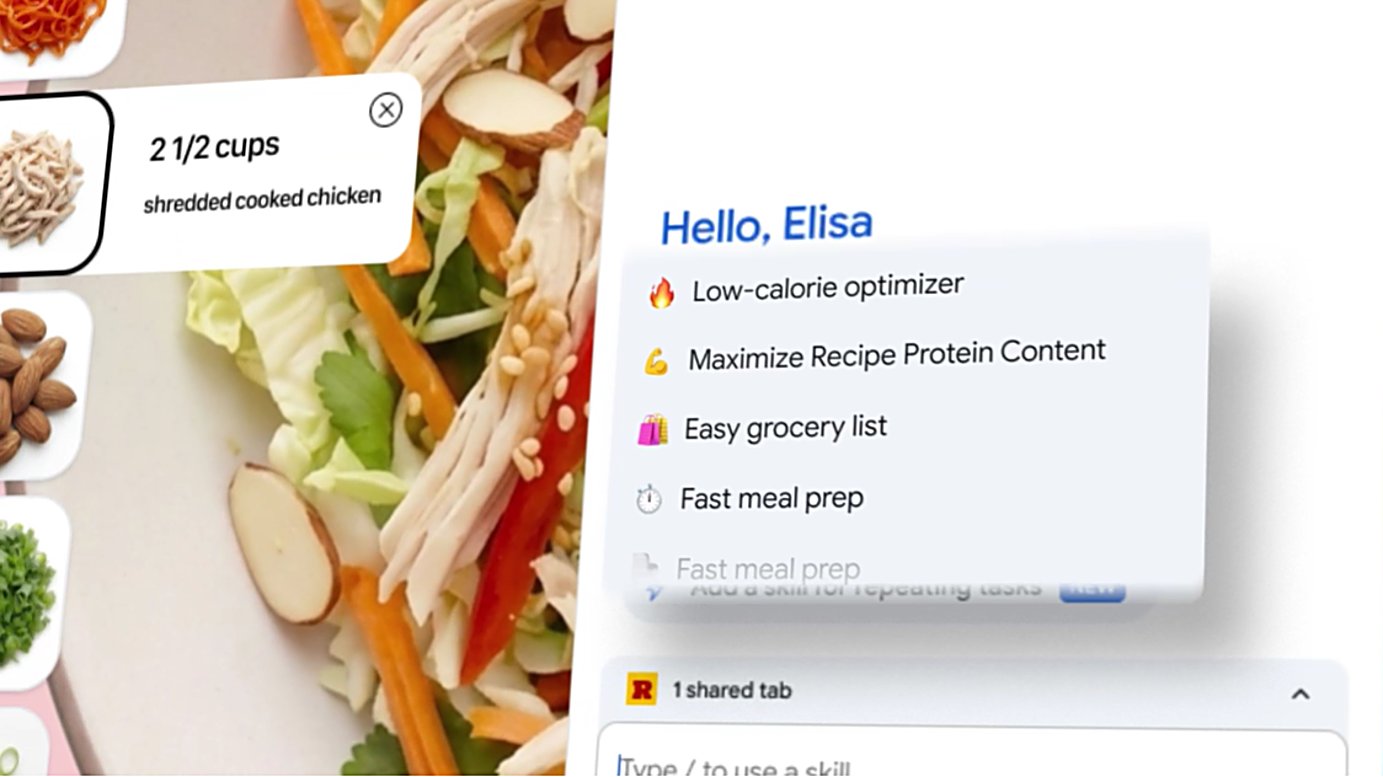 Chrome prináša novinku s názvom Skills. Týka sa použitia AI na stránkach