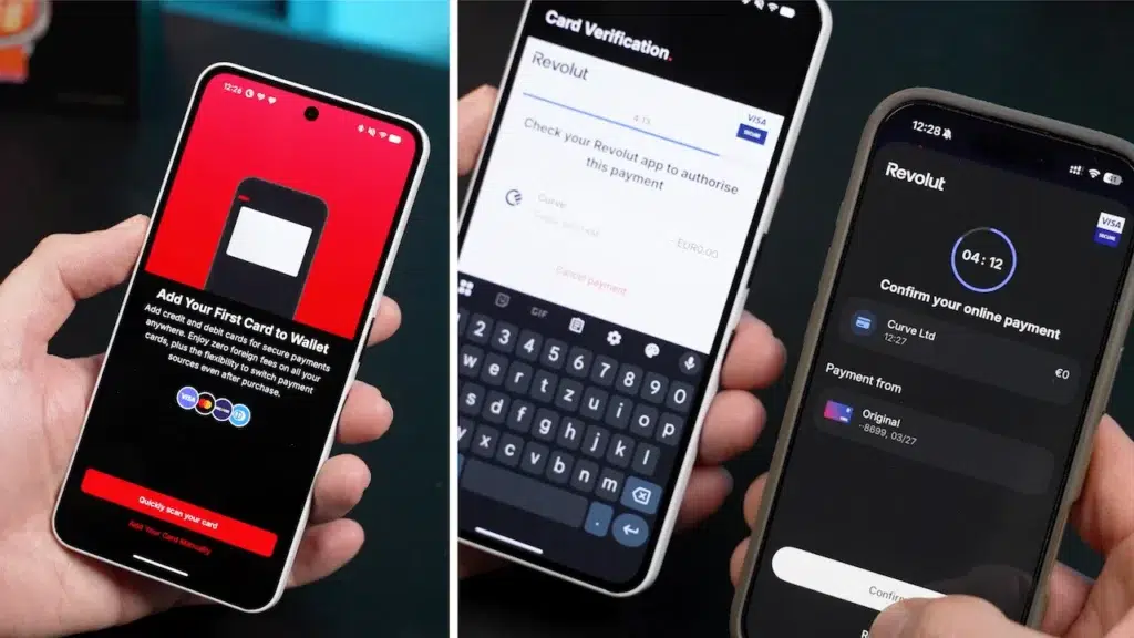Pridanie platobnej karty do služby Curve a jej autorizovanie
