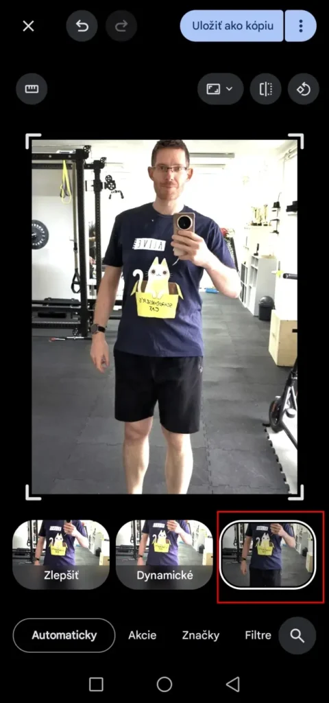 google fotky AI uprava