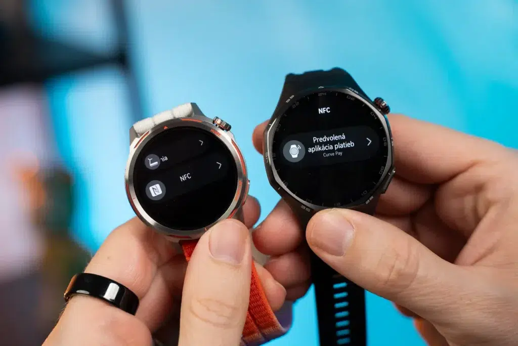 Platenie Huawei hodinkami cez Curve Pay
