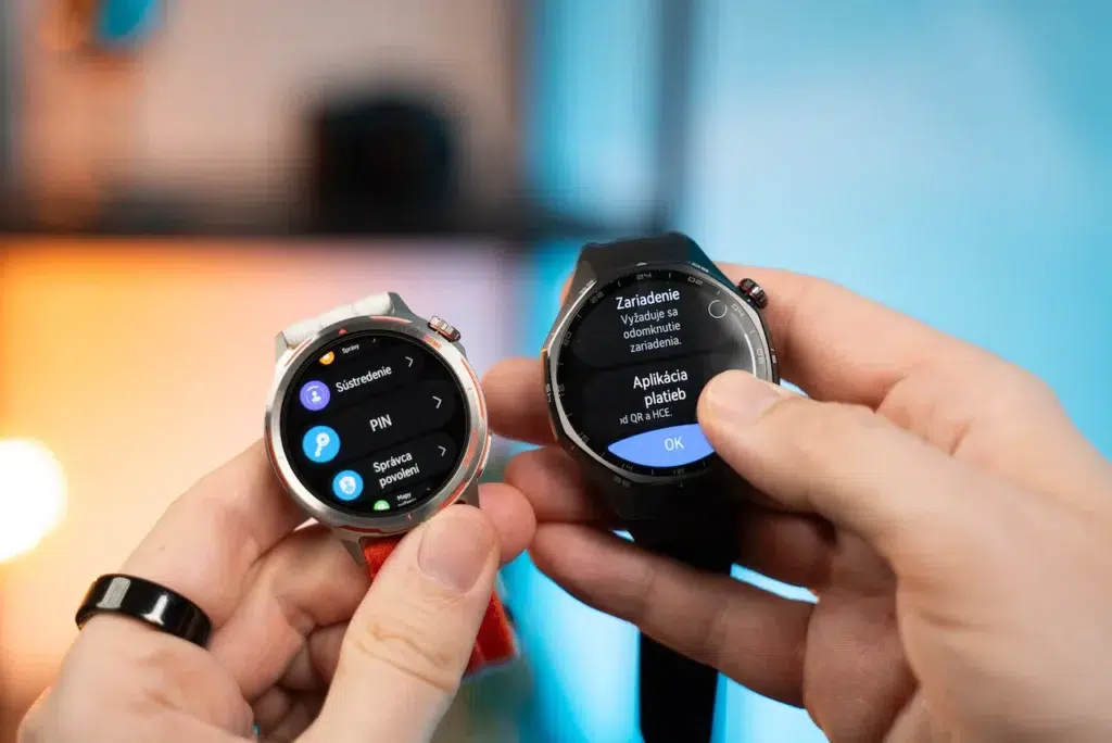 Platenie Huawei hodinkami cez Curve Pay