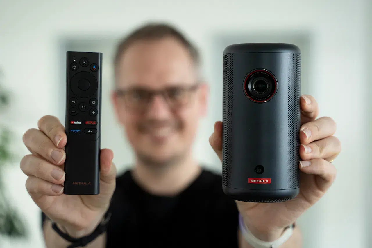 Nebula Capsule 3: Prenosný projektor s Google TV (RECENZIA)