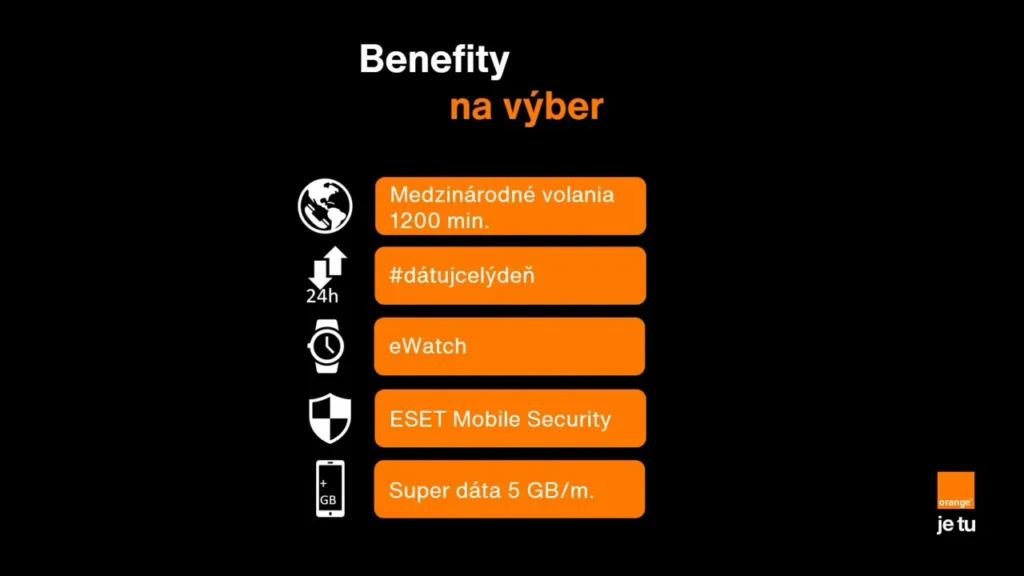 K Super paušálom si môžete aktivovať 1 alebo 2 benefity