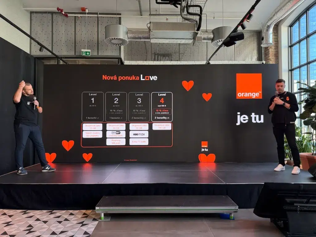 4 levely skupín Love s rôznymi benefitmi na výber