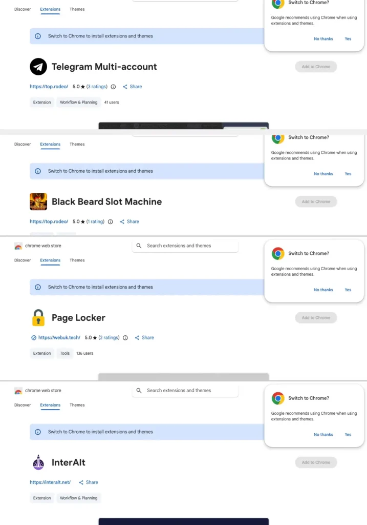 socket chrome rozsirenia