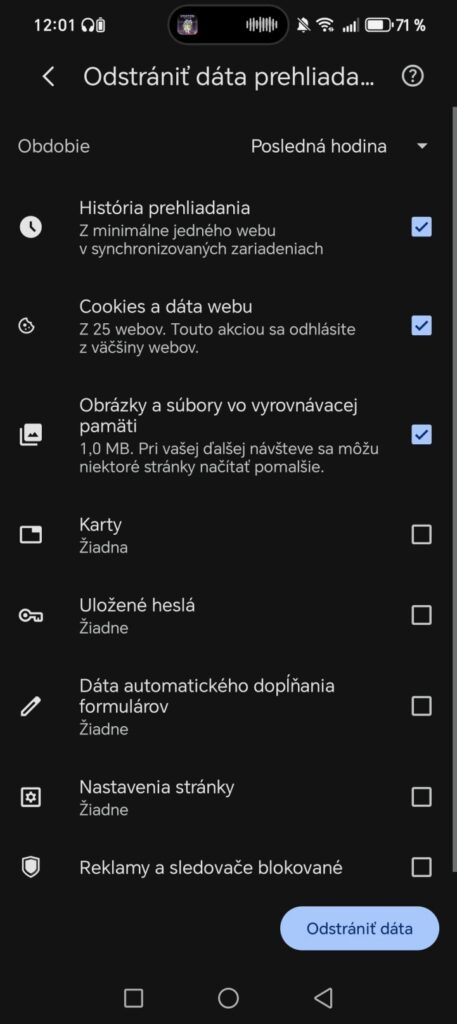 vivaldi browser cache