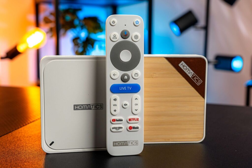 Bluetooth diaľkové ovládanie, Homatics Box 4K V2 a Homatics Box Lite 4K V2