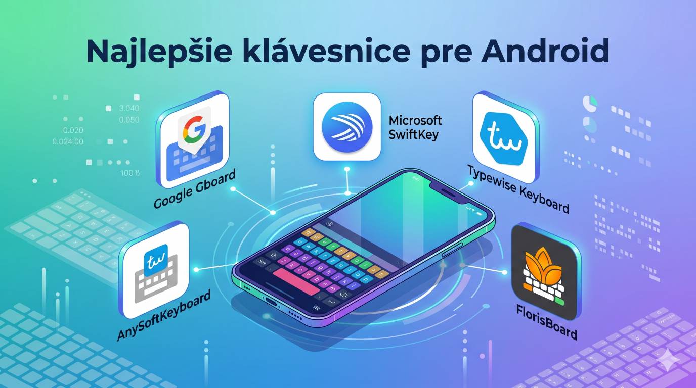 Najlepšie klávesnice pre Android