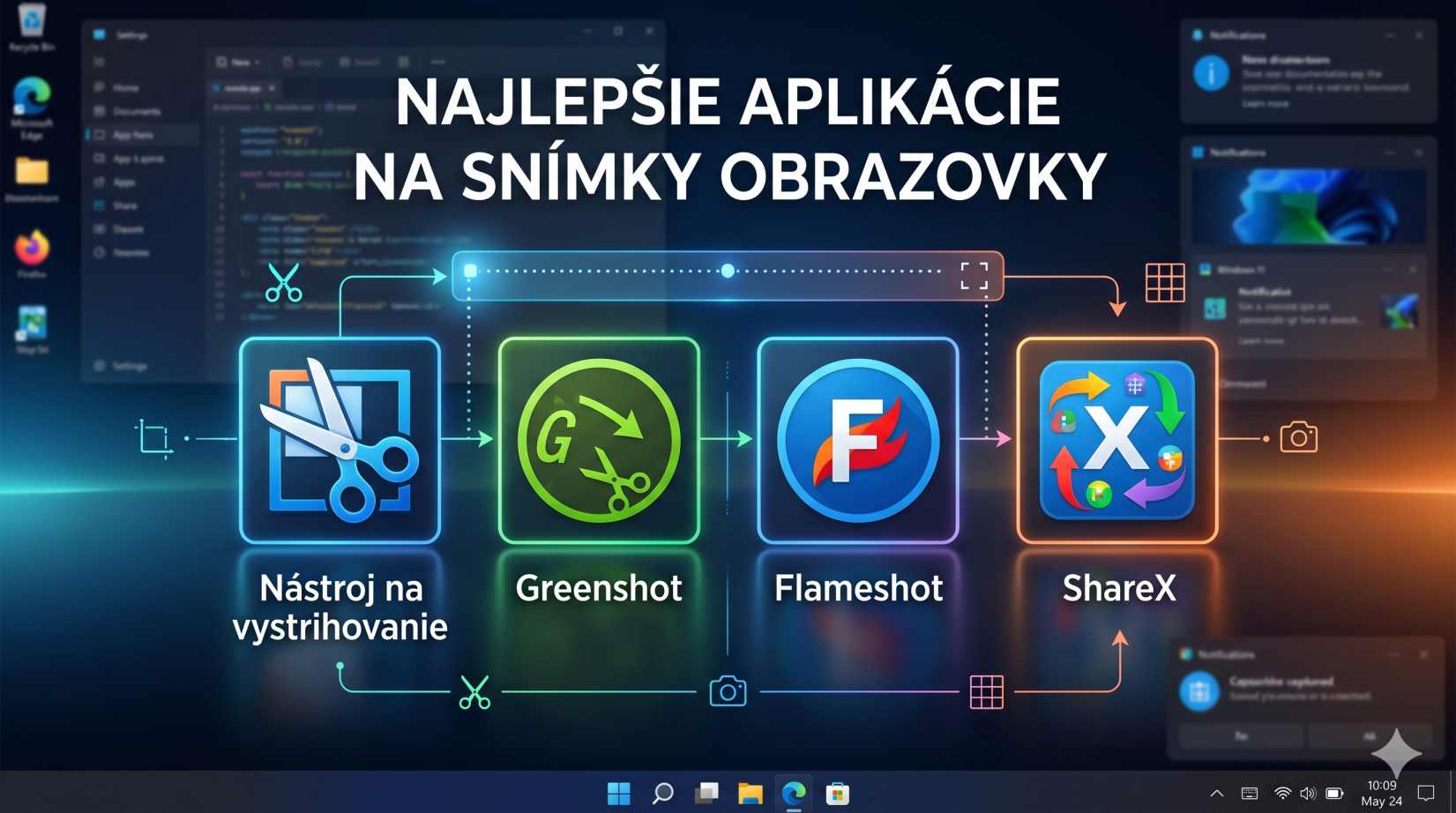 Najlepšie aplikácie na snímanie obrazovky vo Windows