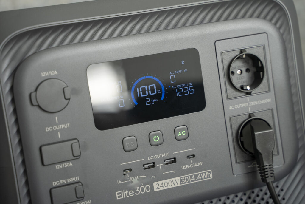 Predný panel Bluetti Elite 300