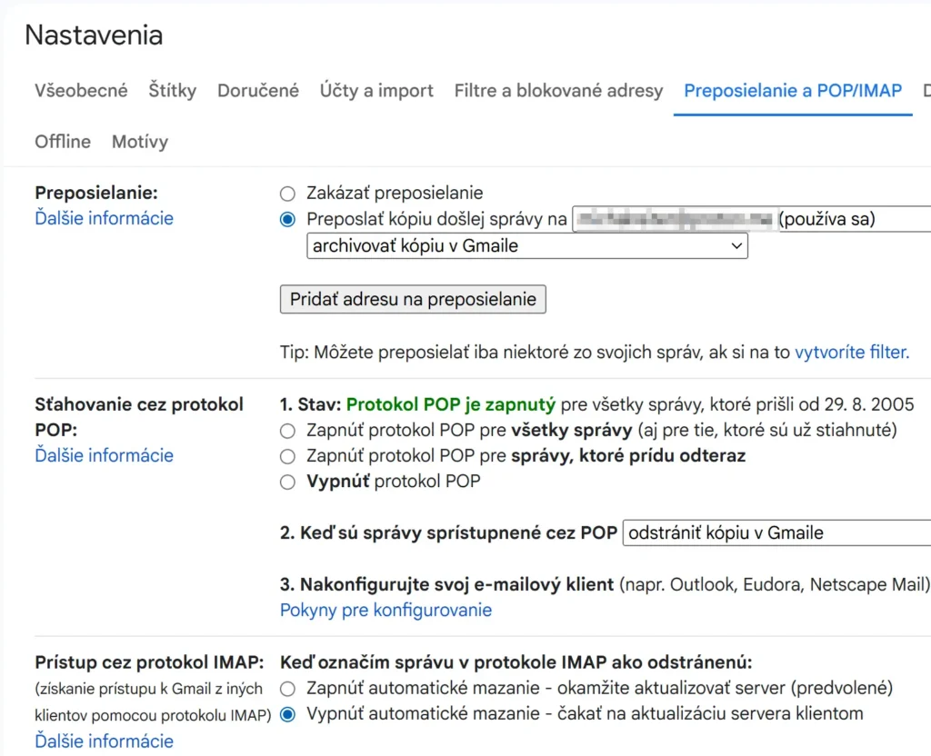 Gmail-nastavenie-email