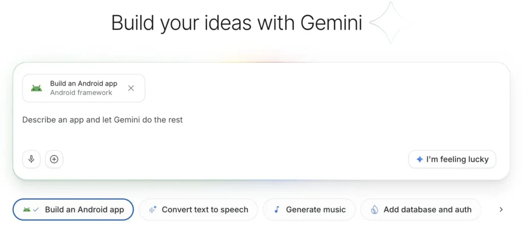 Google AI Studio Apps