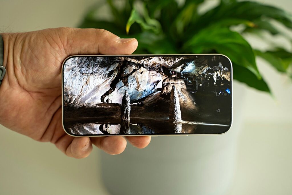 Fotenie v jaskyni s HONOR 600