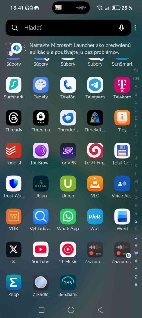 Microsoft Launcher