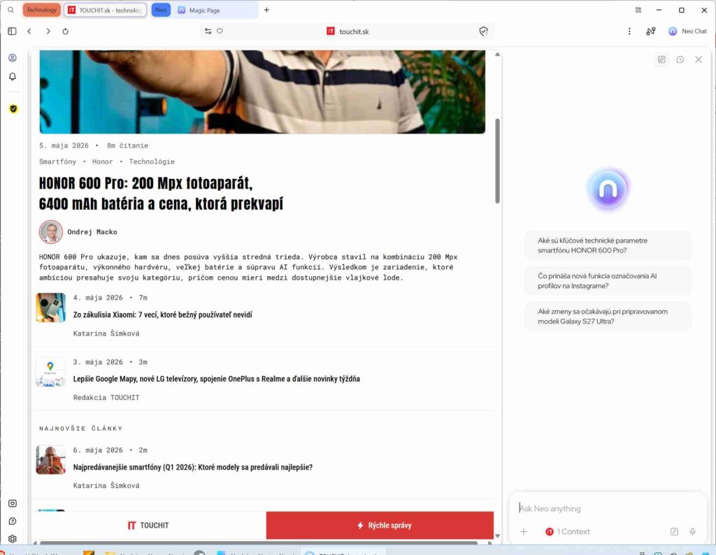 Norton Neo AI Browser