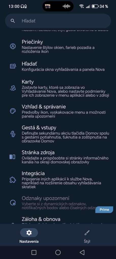 Nova Launcher