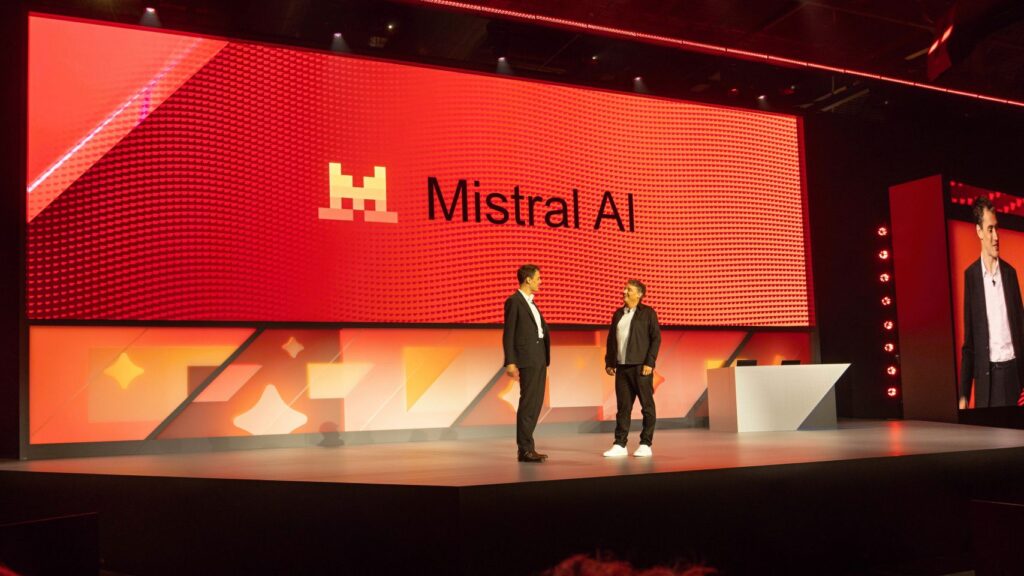 Hosťom kľúčovej prezentácia bola aj firma Mistral AI