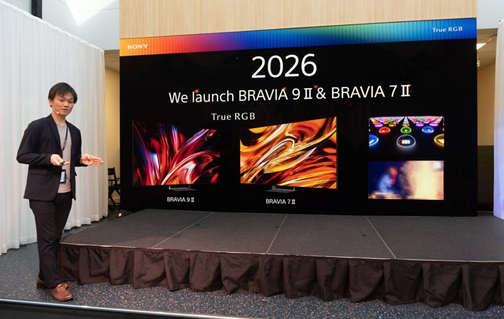 Predstavené novinky Bravia 9 Mark II a Bravia 7 Mark II