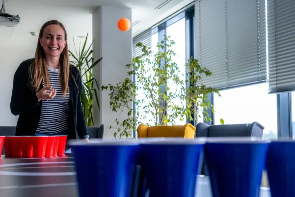 Beer pong