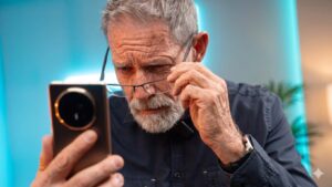 android senior smartfon