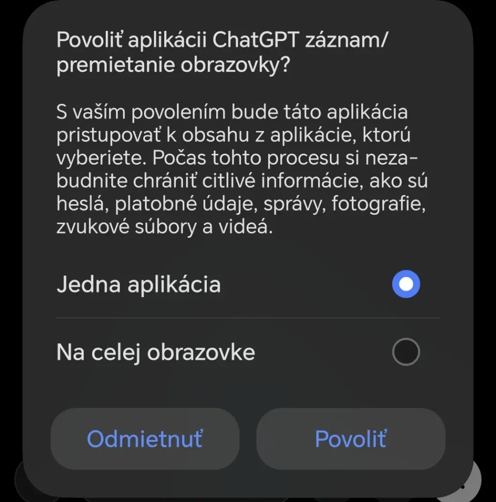 chatgpt rozhranie