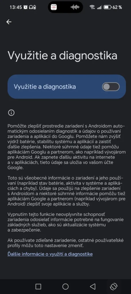 google diagnostika