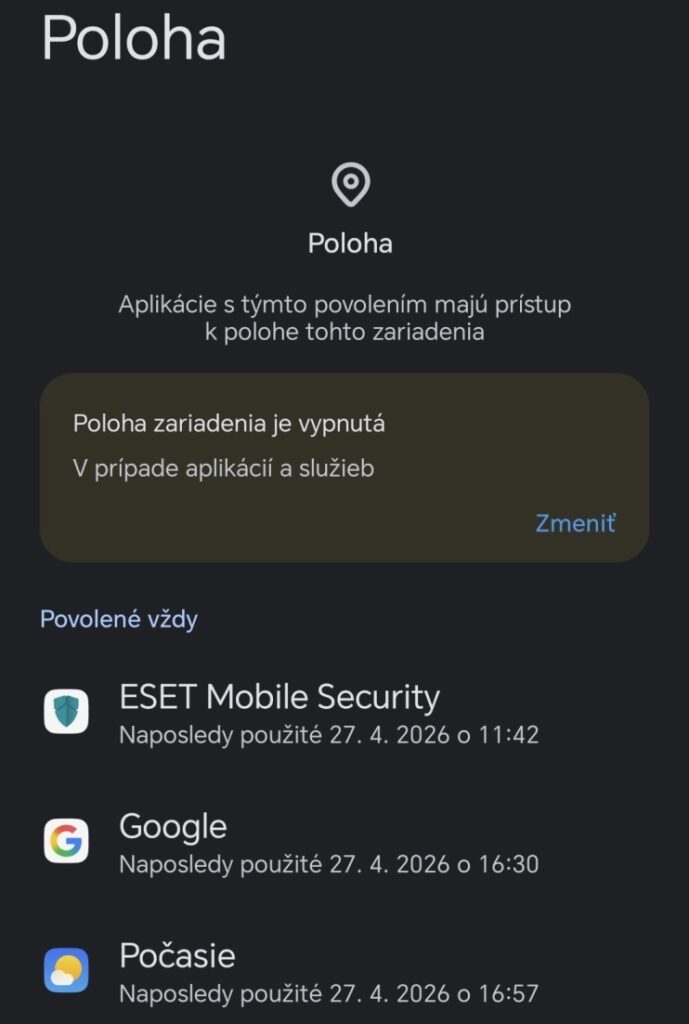 google poloha