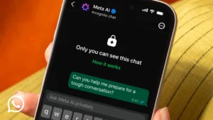 meta ai Inkognito chat whatsapp
