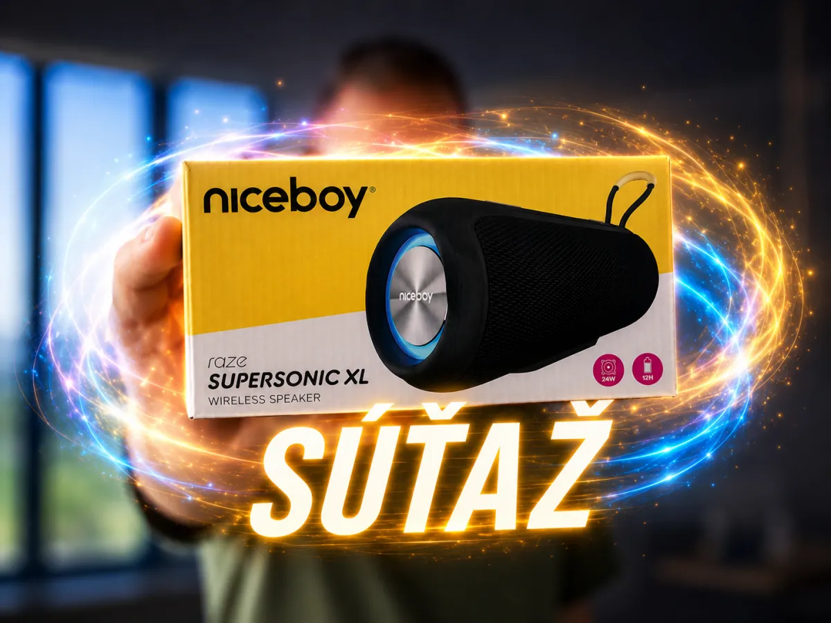 Vyhrajte bezdrôtový reproduktor Niceboy