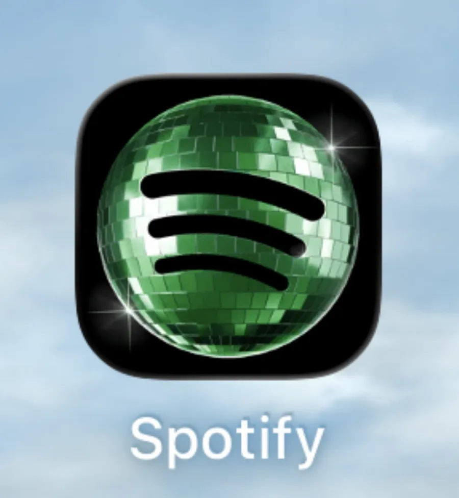 Špeciálna ikona Spotify pri príležitosti osláv 20. výročia