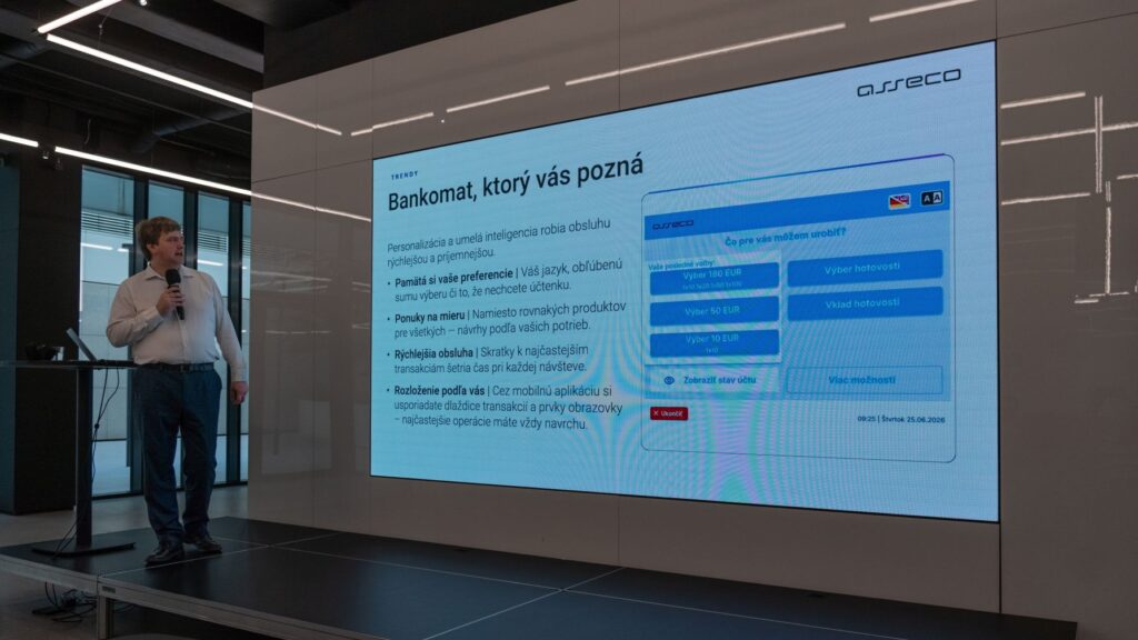 Personalizácia bankomatu