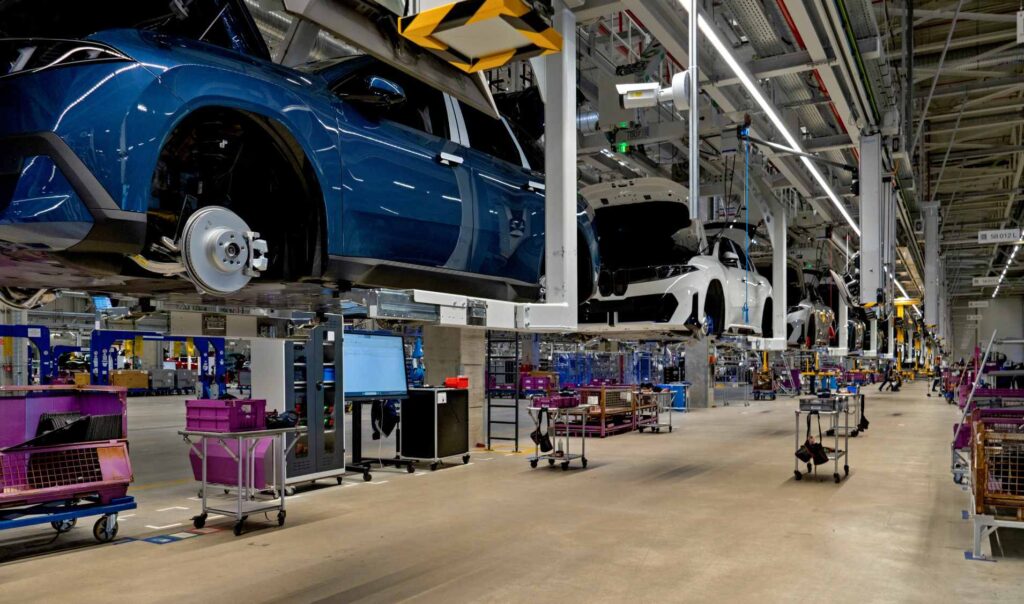 Výrobná hala v BMW Debrecíne
