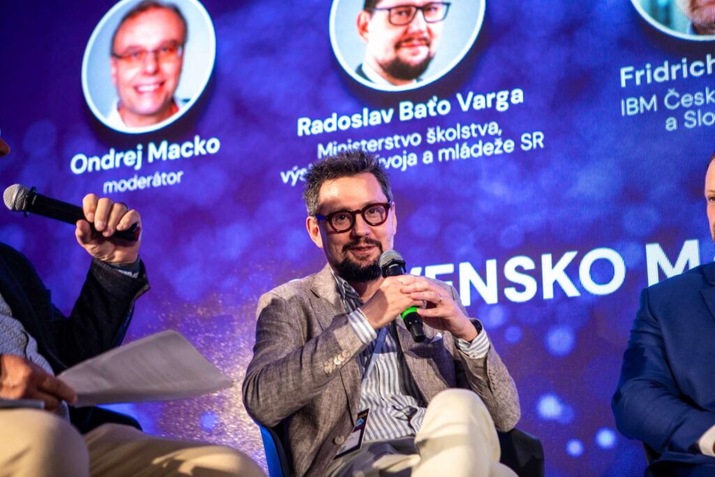 Radoslav Baťo z Ministerstva školstva SR