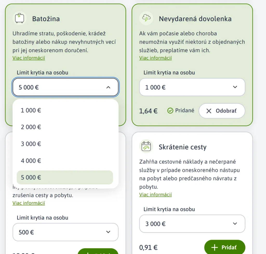 Union cestovne poistenie