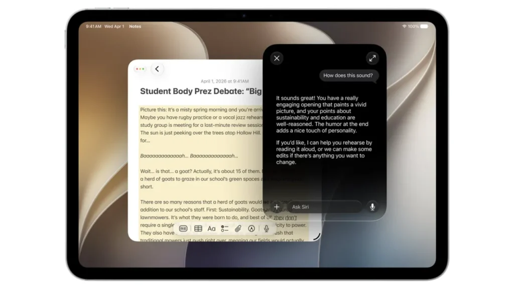 iPadOS 27 ponúkne novú Siri. V krajinách EÚ nebude pri spustení dostupná