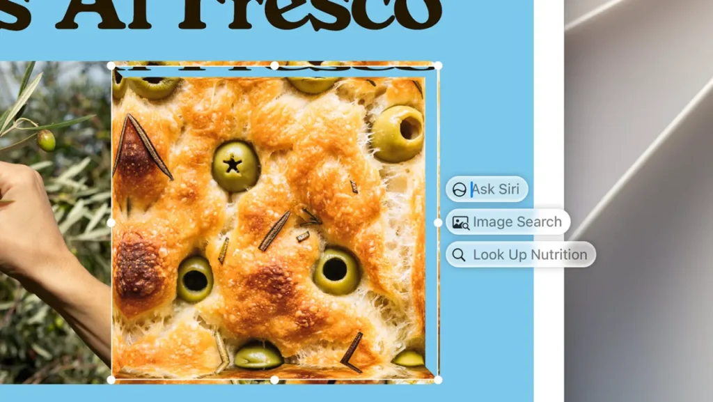 Do macOS 27 bude integrovaná aj funkcia Visual Intelligence, prostredníctvom ktorej môžete položiť otázku k obsahu zobrazenému na obrazovke
