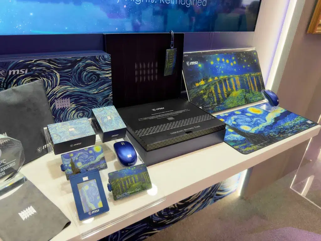 MSI Prestige 14 Flip AI+ Vincent van Gogh Edition