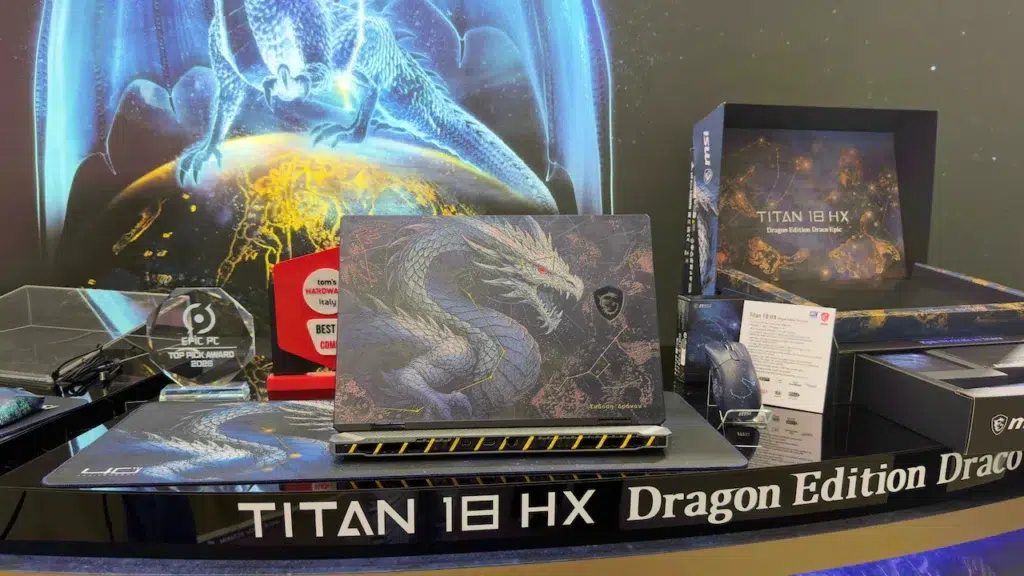 MSI Titan 18 HX Dragon Edition Draco Epic