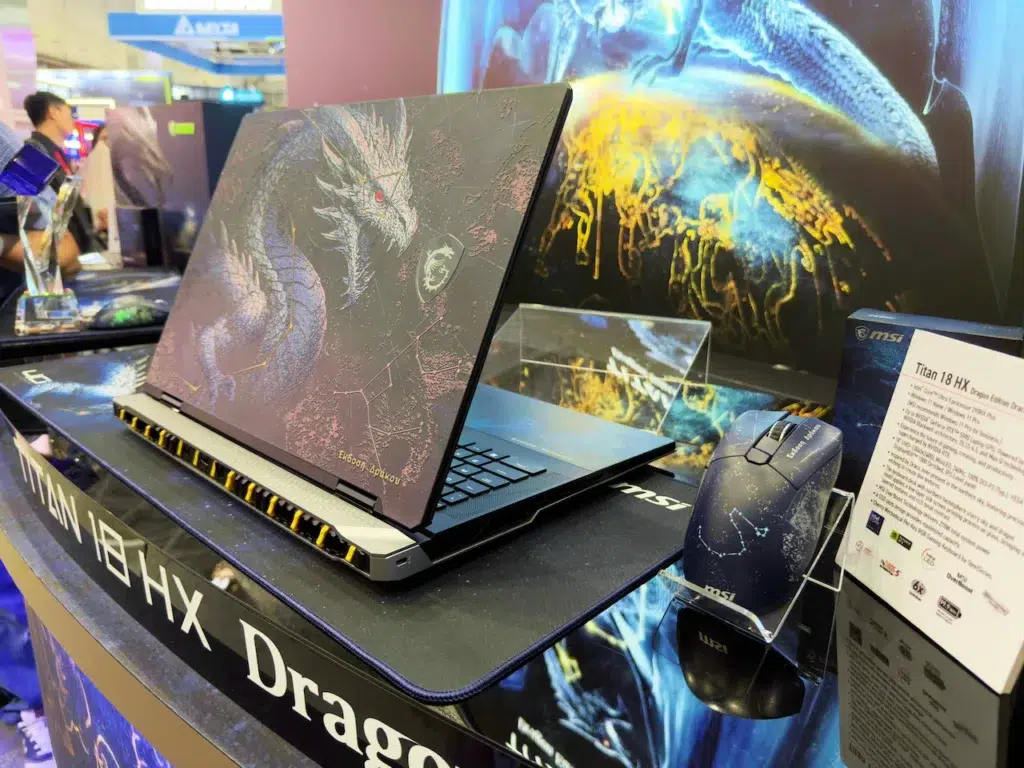 MSI Titan 18 HX Dragon Edition Draco Epic