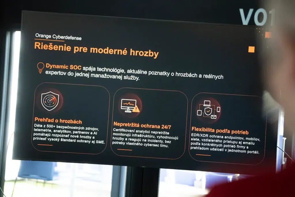 Orange Business spúšťa službu Dynamic SOC, kybernetickú ochranu s nepretržitým dohľadom expertov