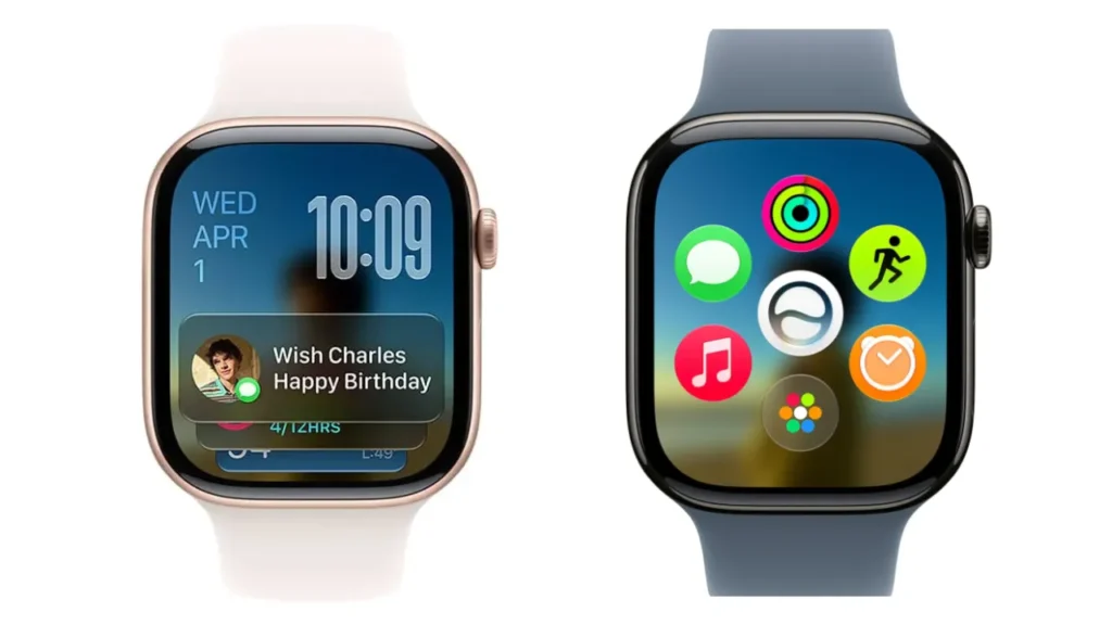 Dynamická mriežka aplikácií a odporúčania v Smart Stacku vo watchOS 27
