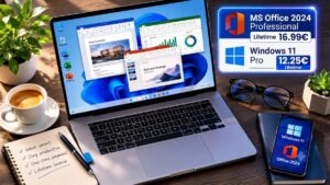 Letné PC ponuky: Získajte MS Office 2024 za 16,99 € a Windows 11 Pro len za 12,25 €!