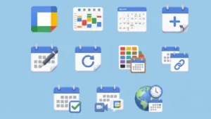 Google Kalendar ilustracny obrazok
