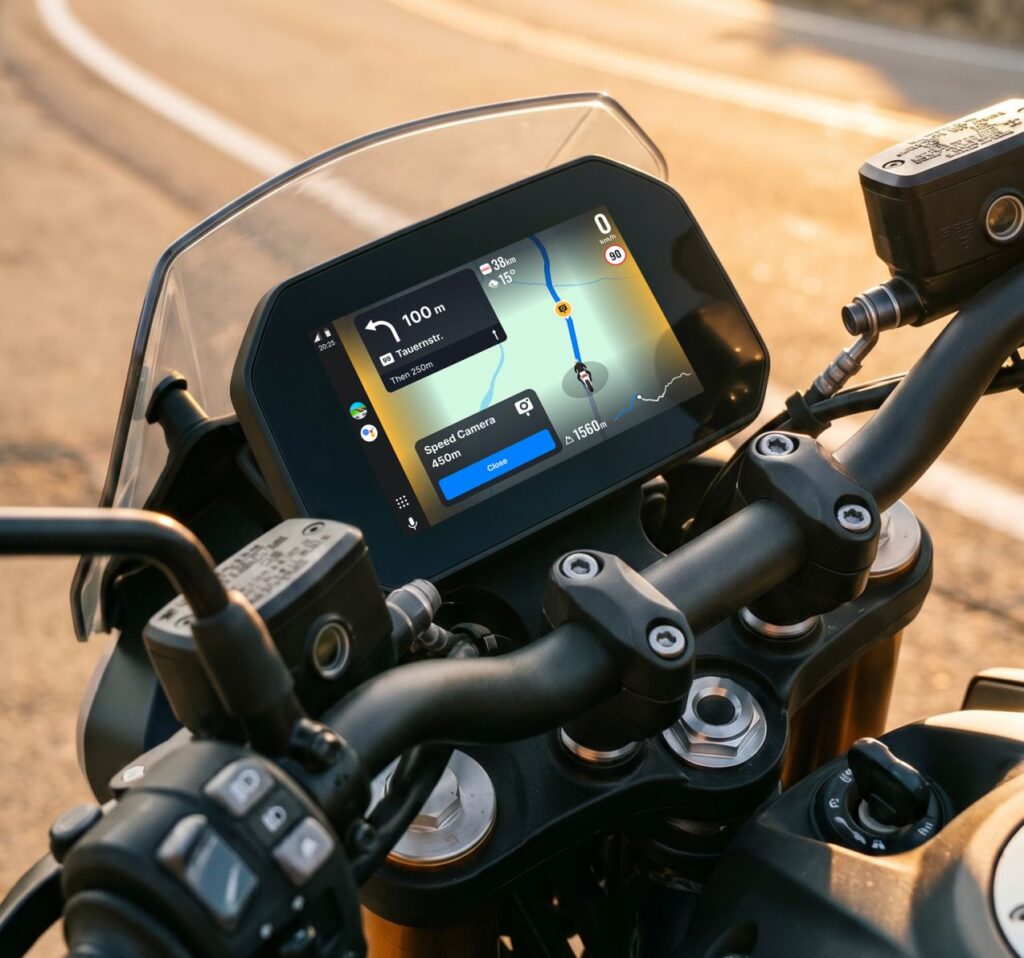 Sygic Motorbike cez AndroidAuto