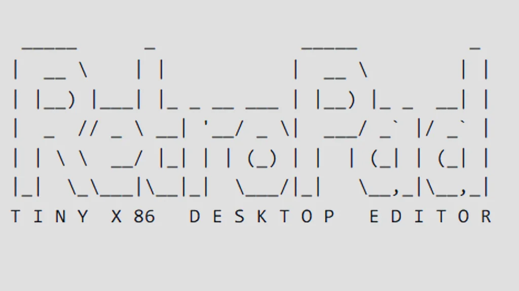 TinyRetroPad logo